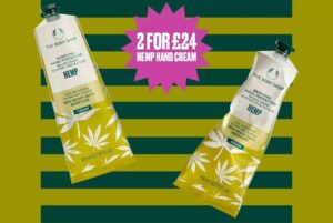 Bodyshop hemp hand creams